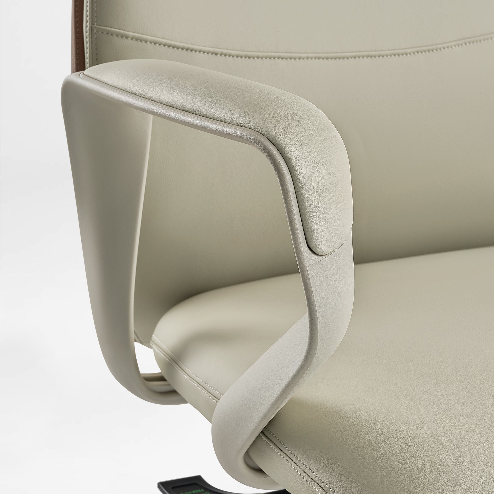  Executive Office Chair with Premium Faux Leather Armrests