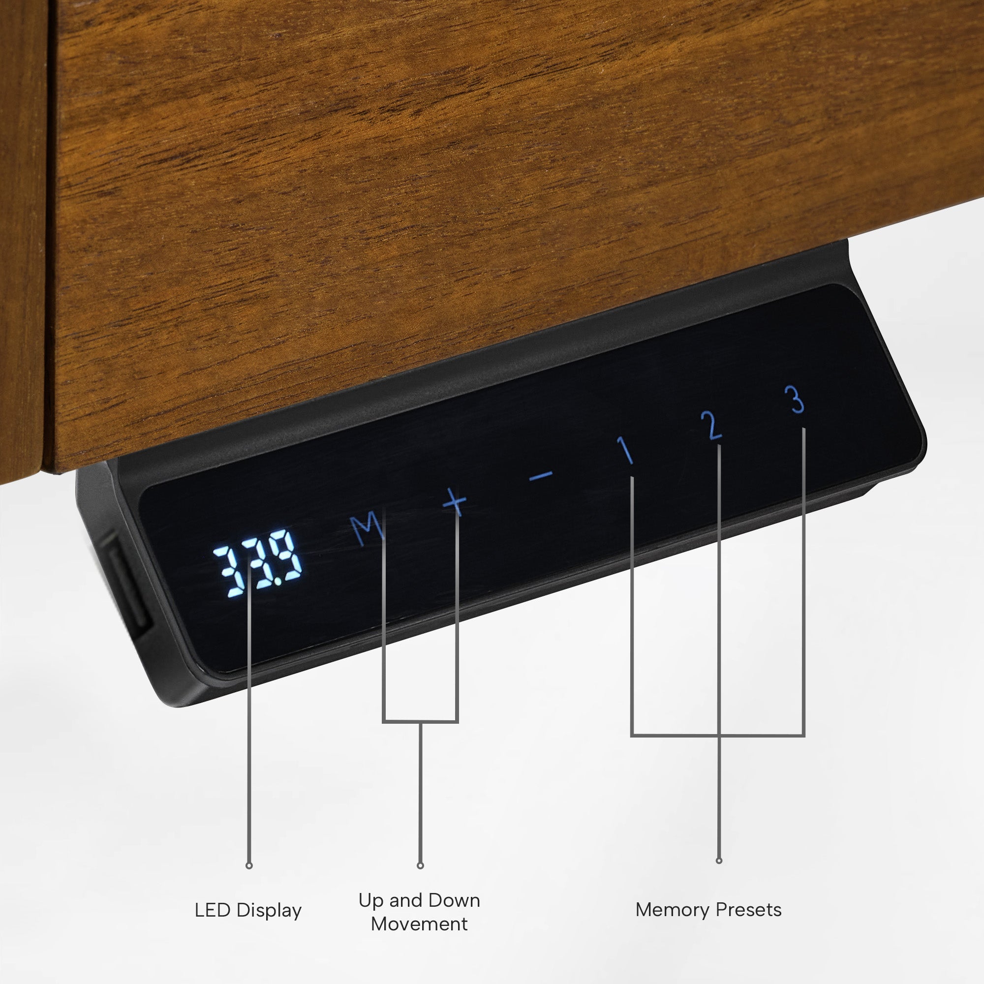 Ark Pro L-Shaped Standing Desk (63"x23")
