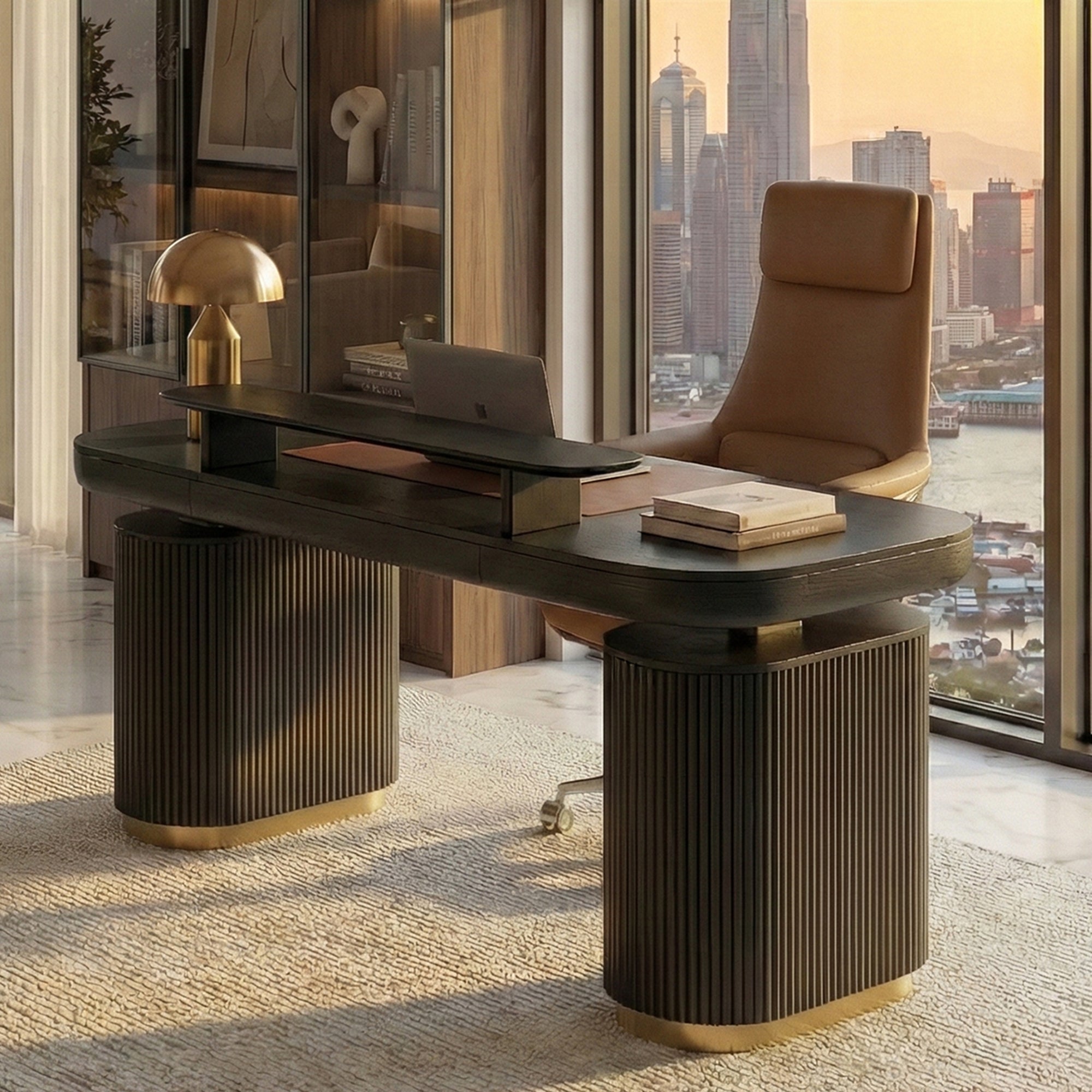 Opal Executive Office Desk (66"x29")