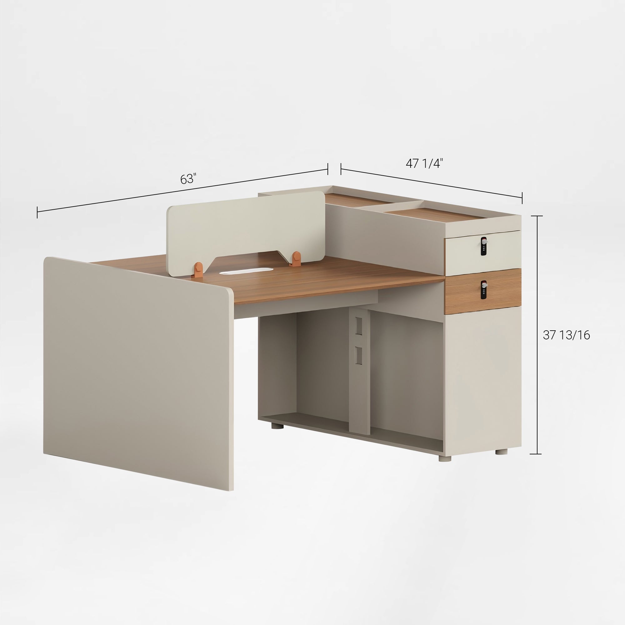 Coworking Partition Workstation