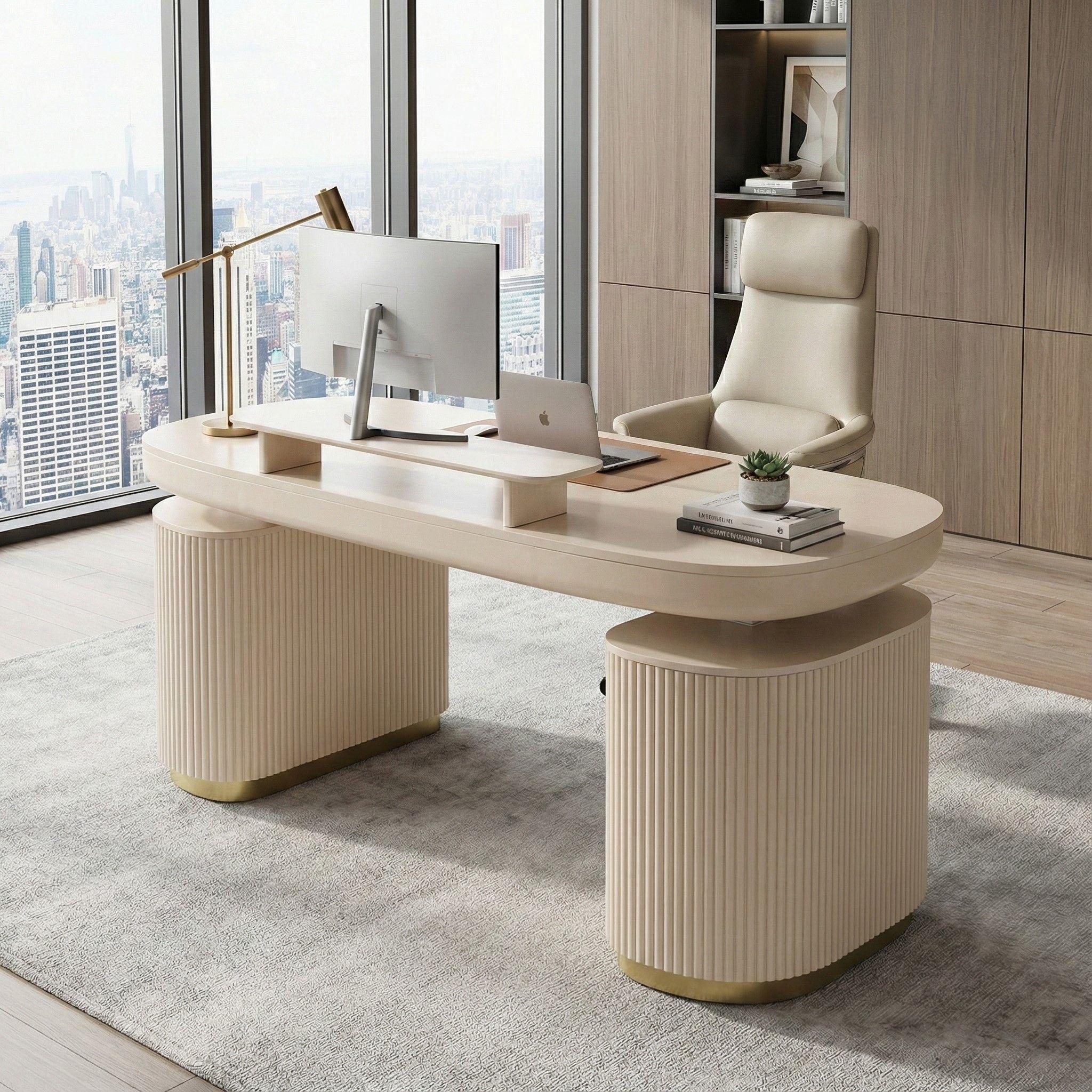 Opal Executive Office Desk (66"x29")