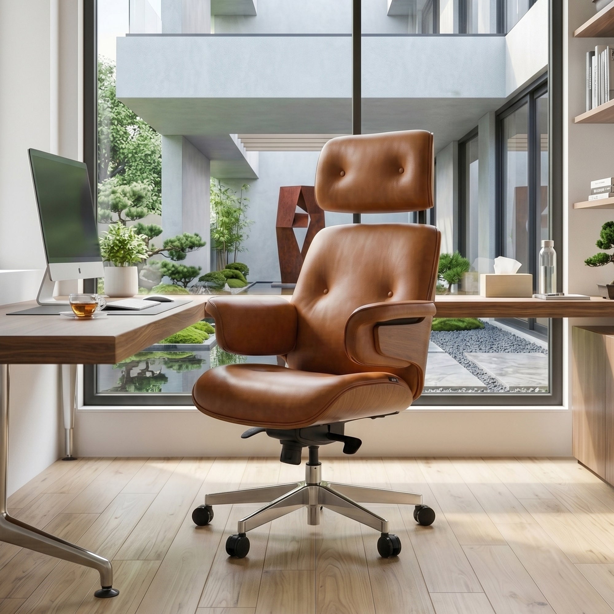Mathias, Napa Leather Executive Office Chair