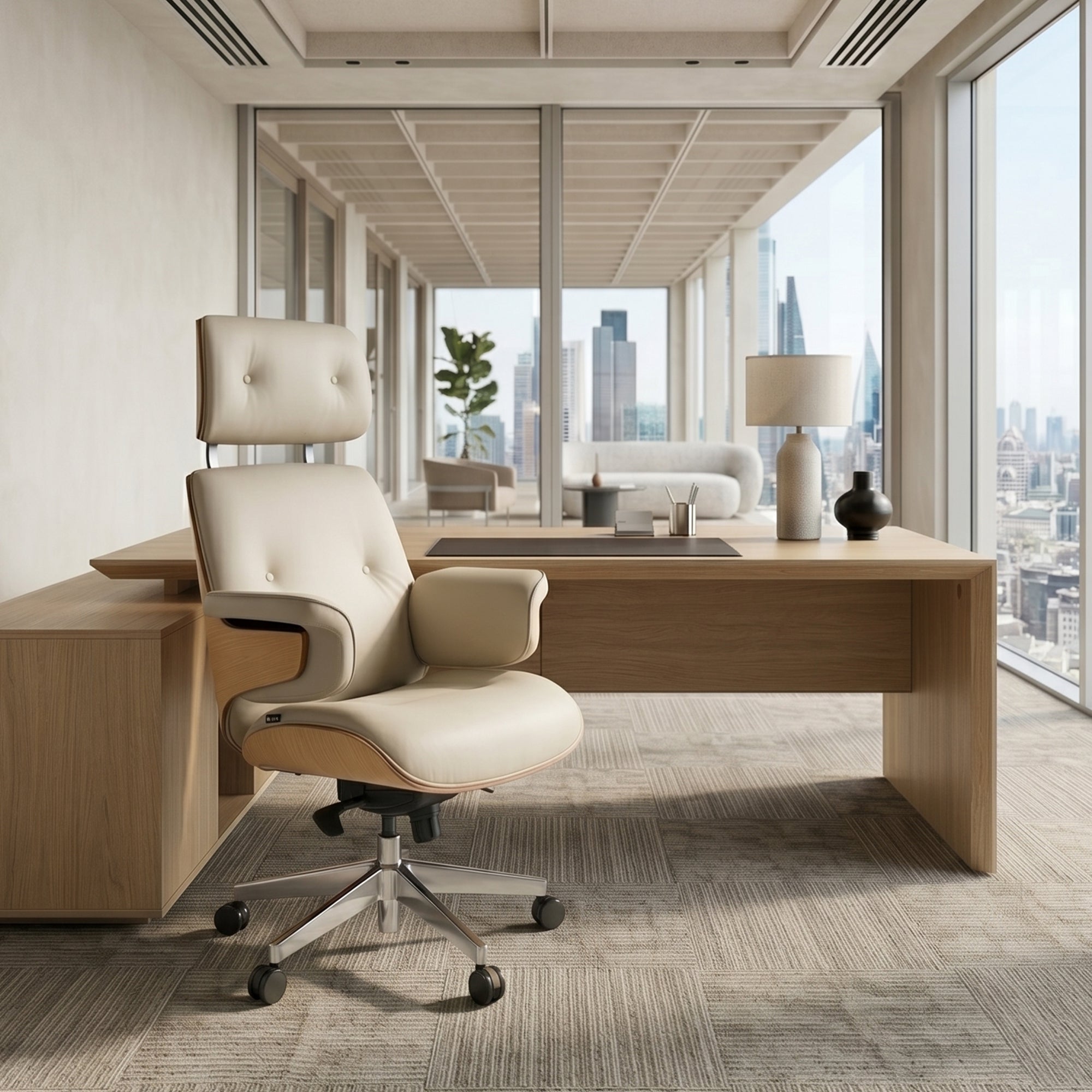 Mathias, Napa Leather Executive Office Chair