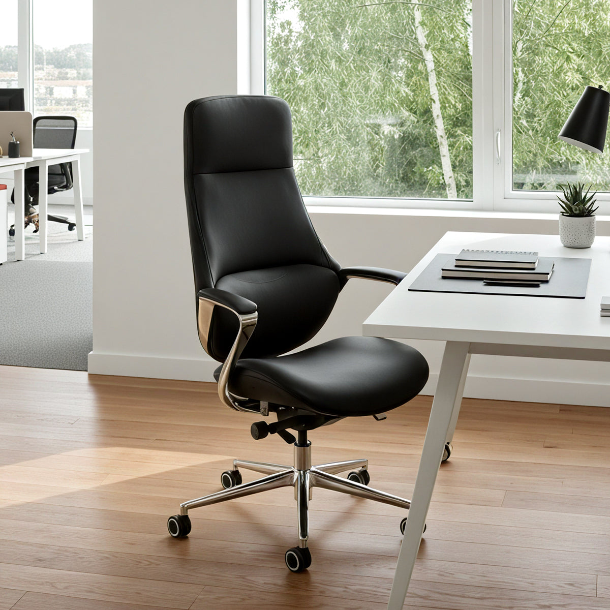 Nox, Genuine Leather Executive Office Chair