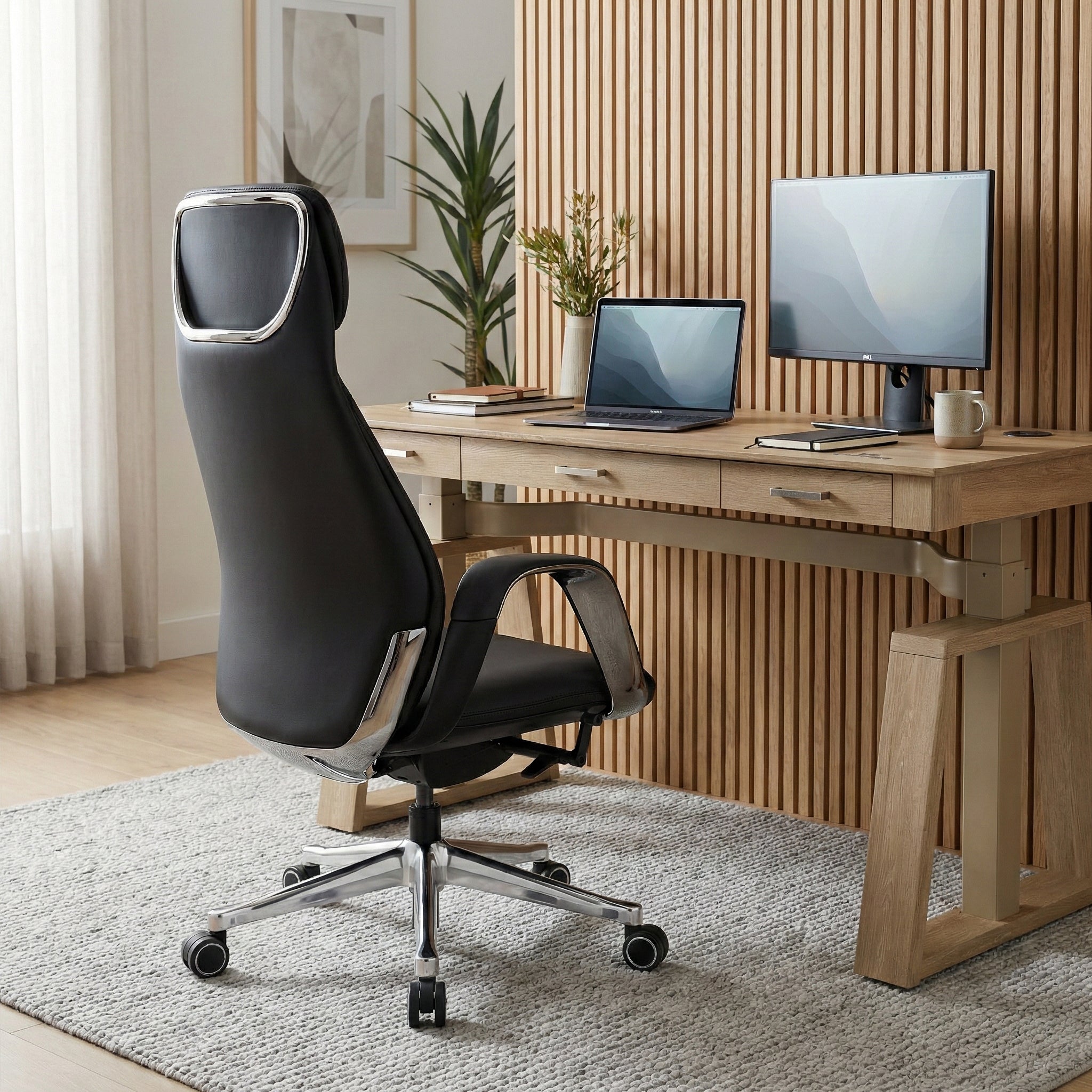 Serene, Napa Leather Executive Office Chair