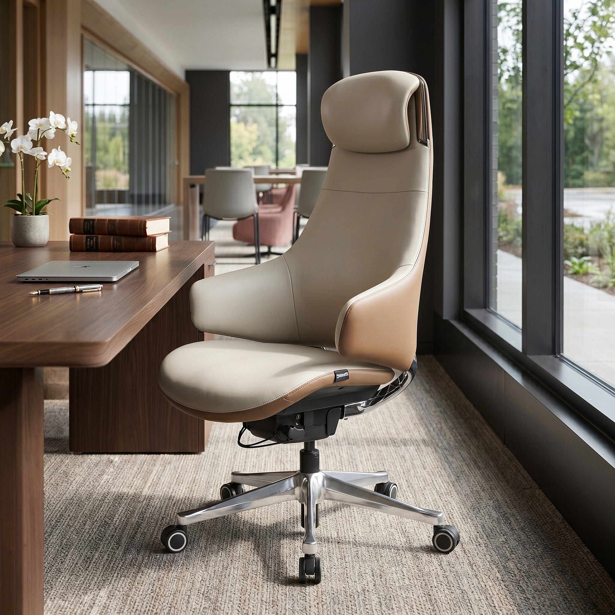 Serene Ella, Napa Leather Executive Chair