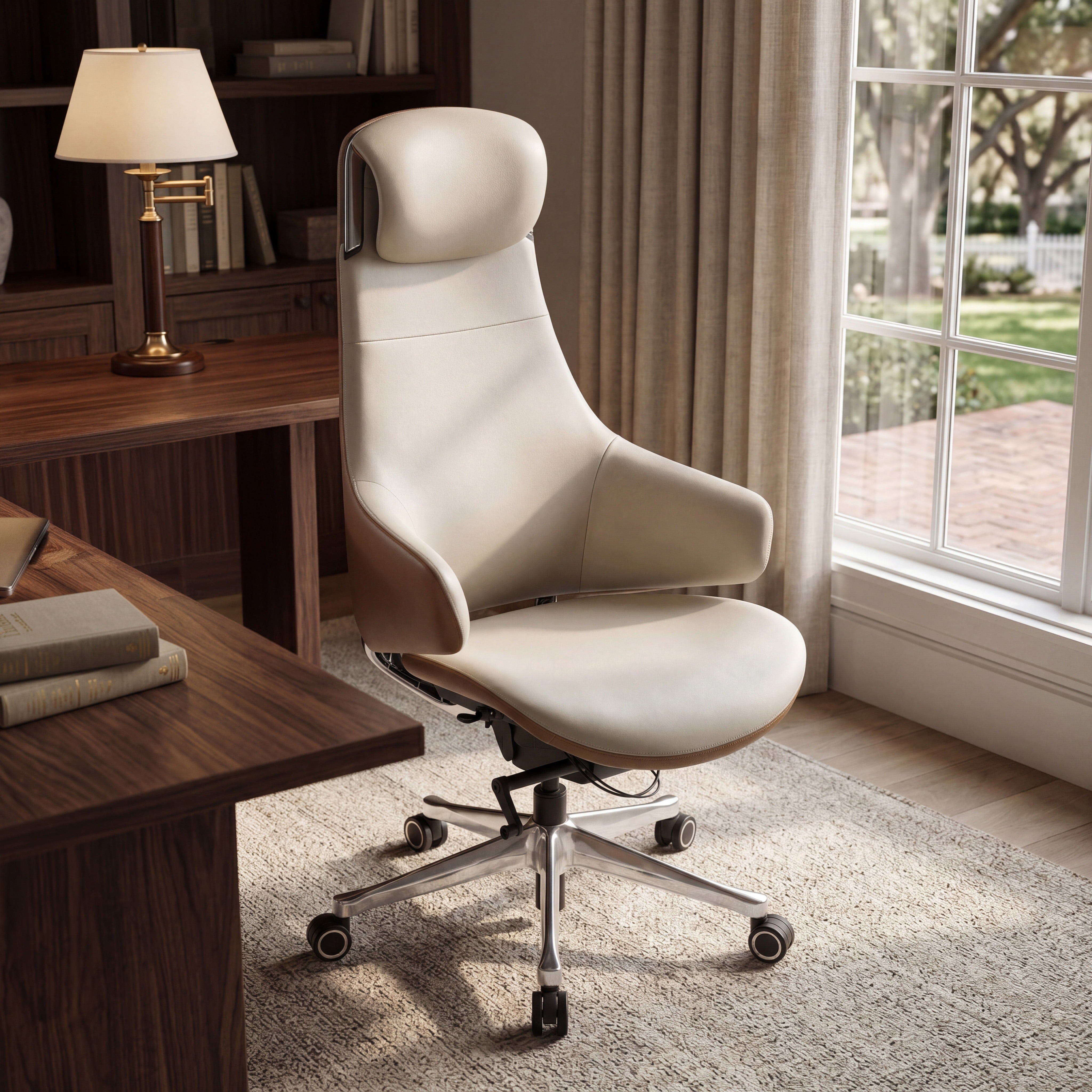 Serene Ella, Napa Leather Executive Chair