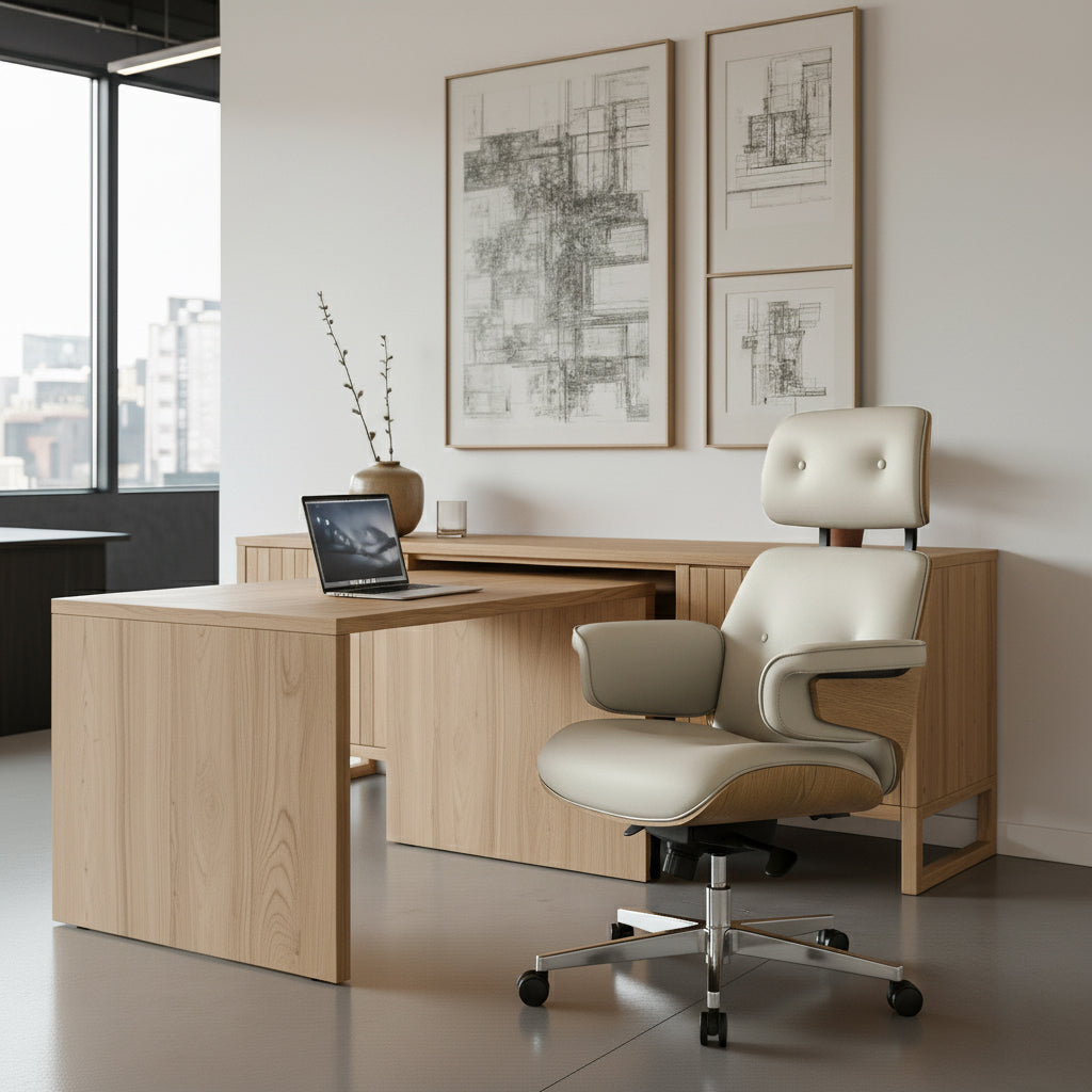 Mathias, Napa Leather Executive Office Chair