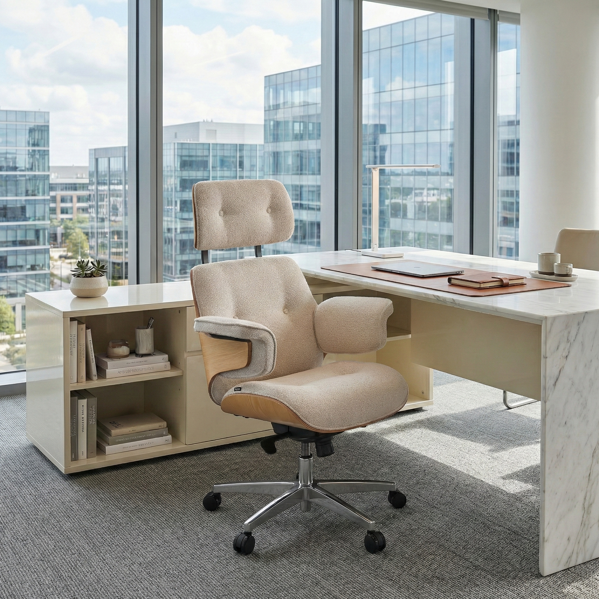 Mathias, Napa Leather Executive Office Chair