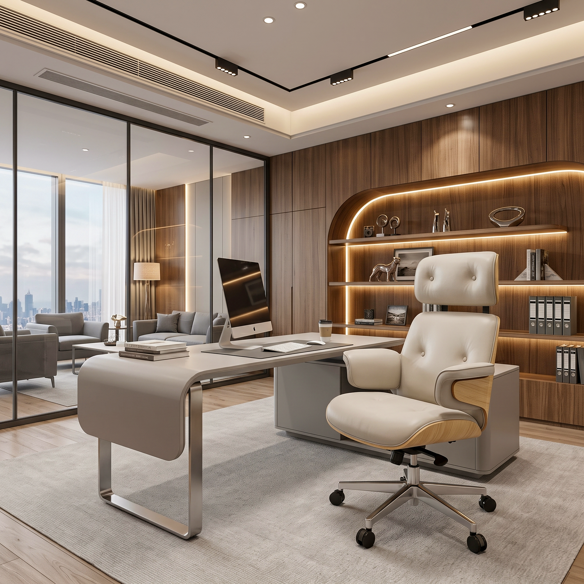 Mathias, Napa Leather Executive Office Chair