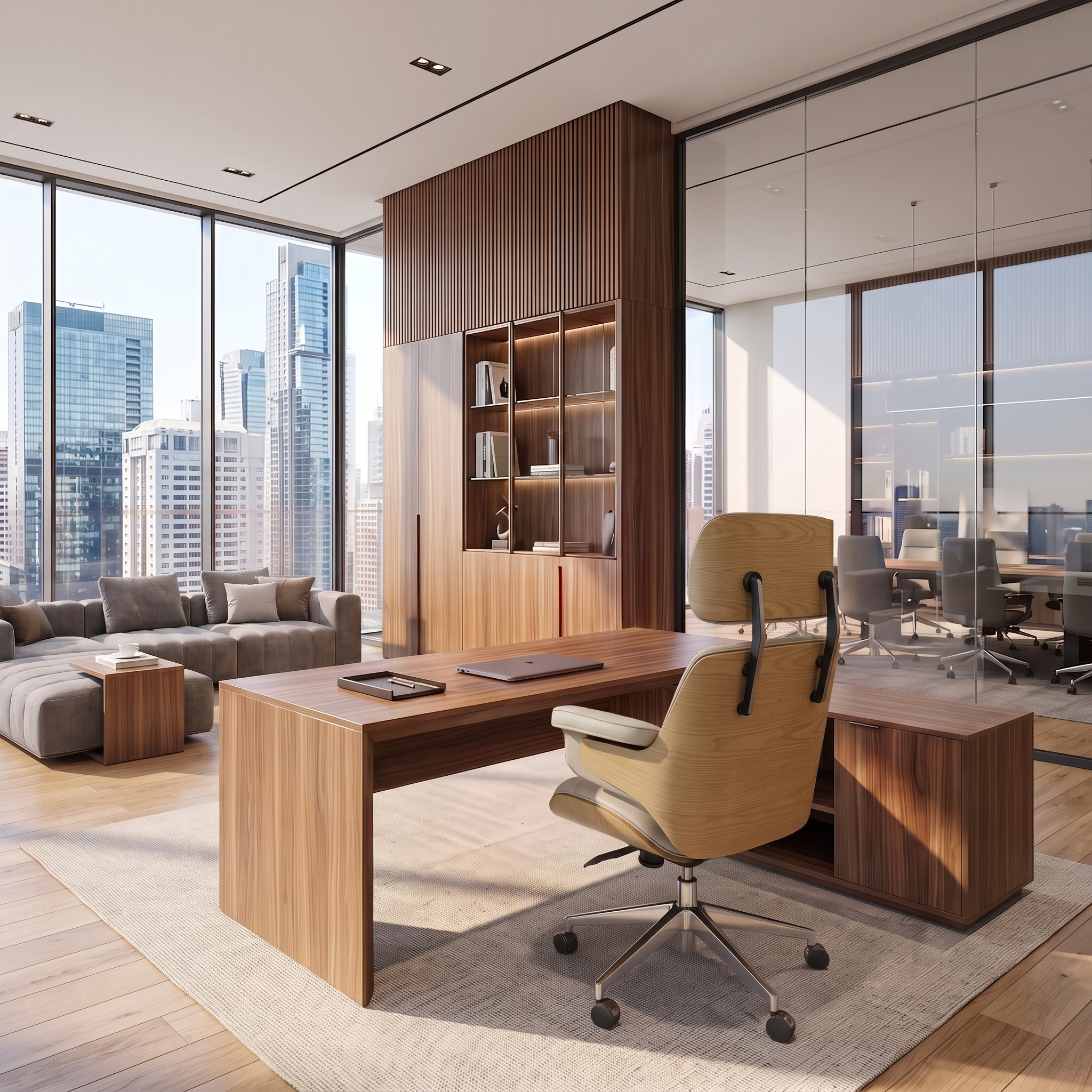 Mathias, Napa Leather Executive Office Chair