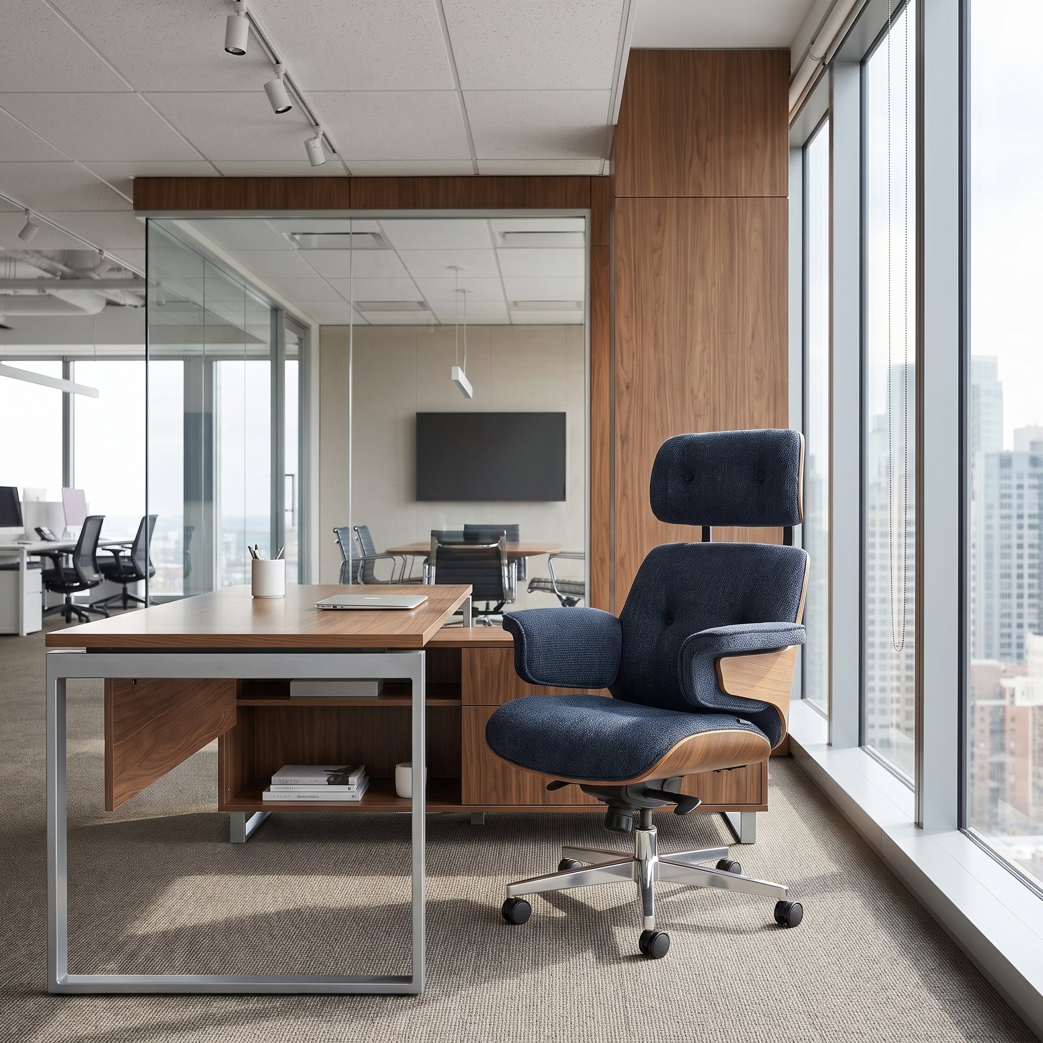 Mathias, Napa Leather Executive Office Chair