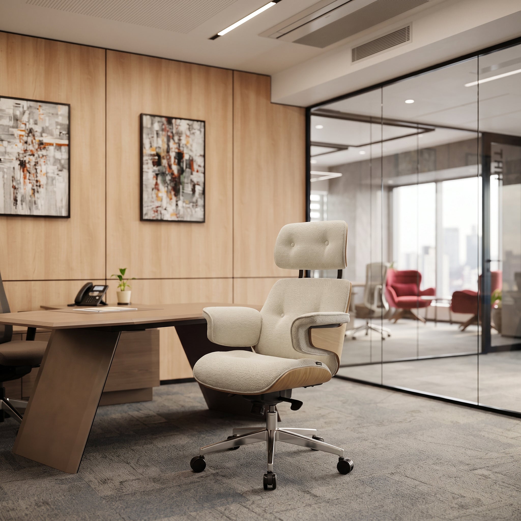 Mathias, Napa Leather Executive Office Chair