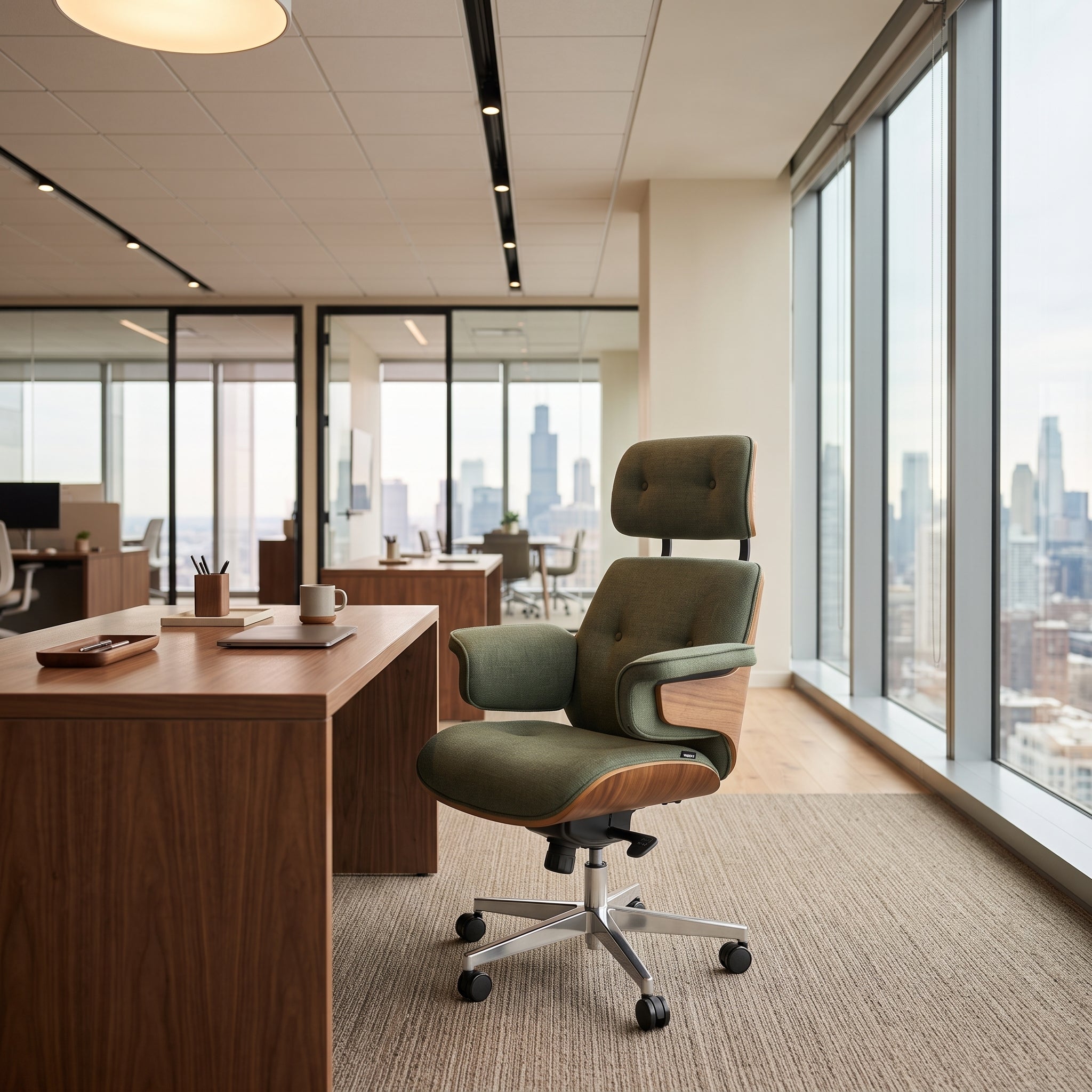 Mathias, Napa Leather Executive Office Chair