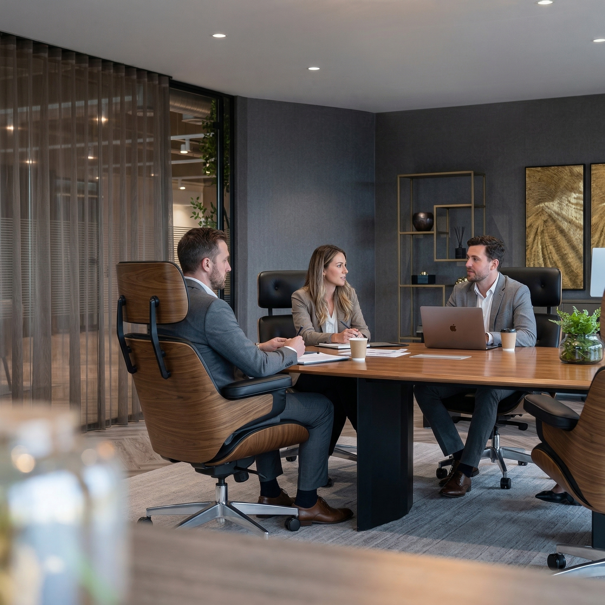 Mathias, Napa Leather Executive Office Chair