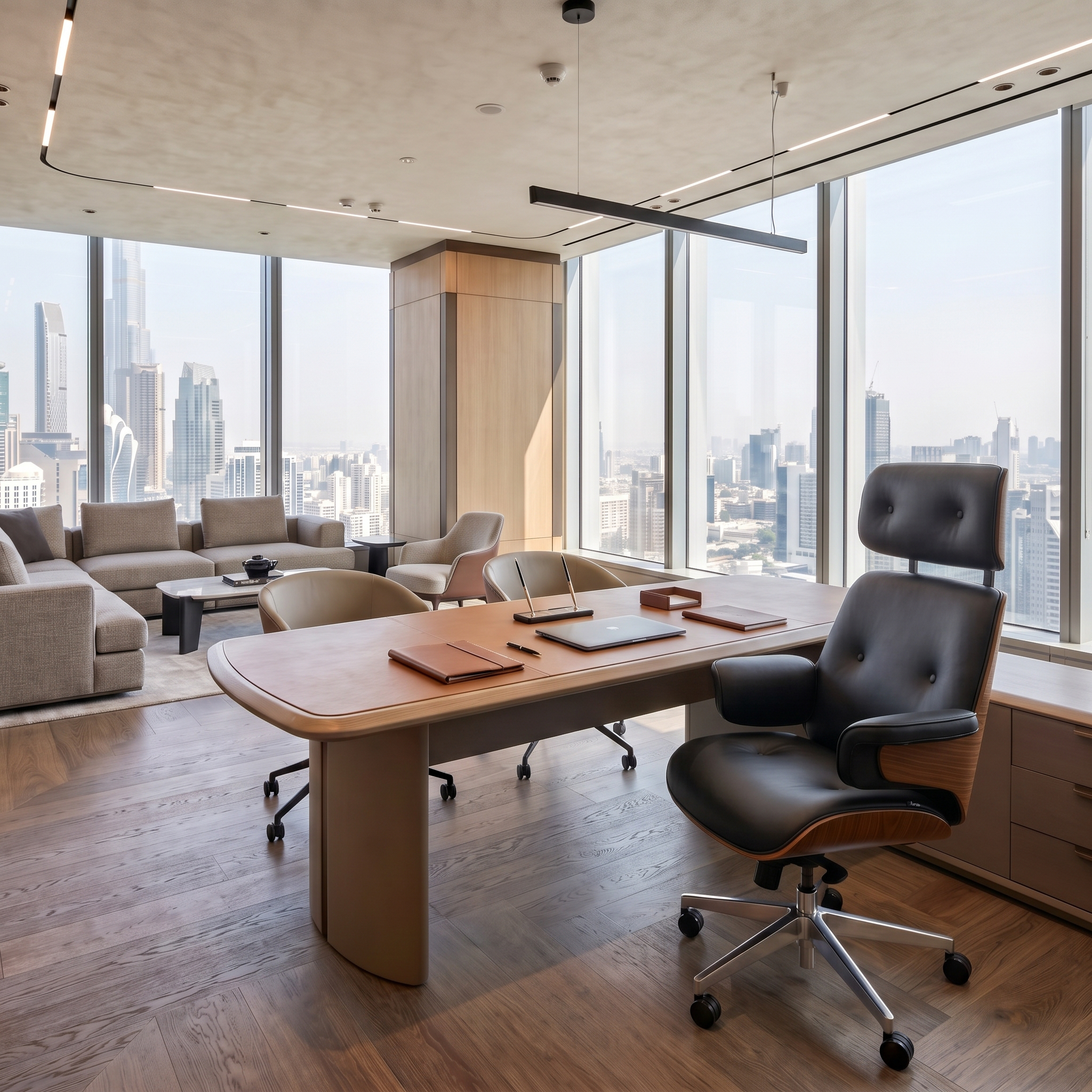 Mathias, Napa Leather Executive Office Chair
