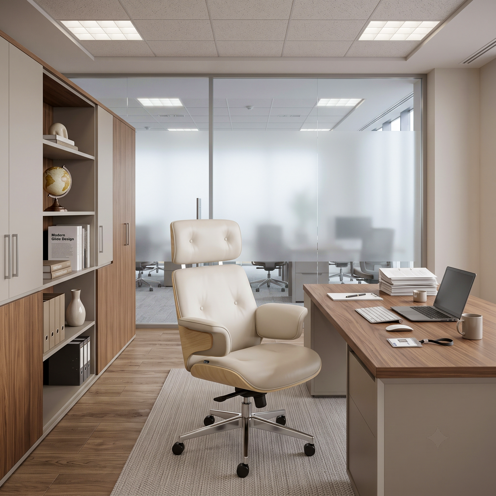 Mathias, Napa Leather Executive Office Chair