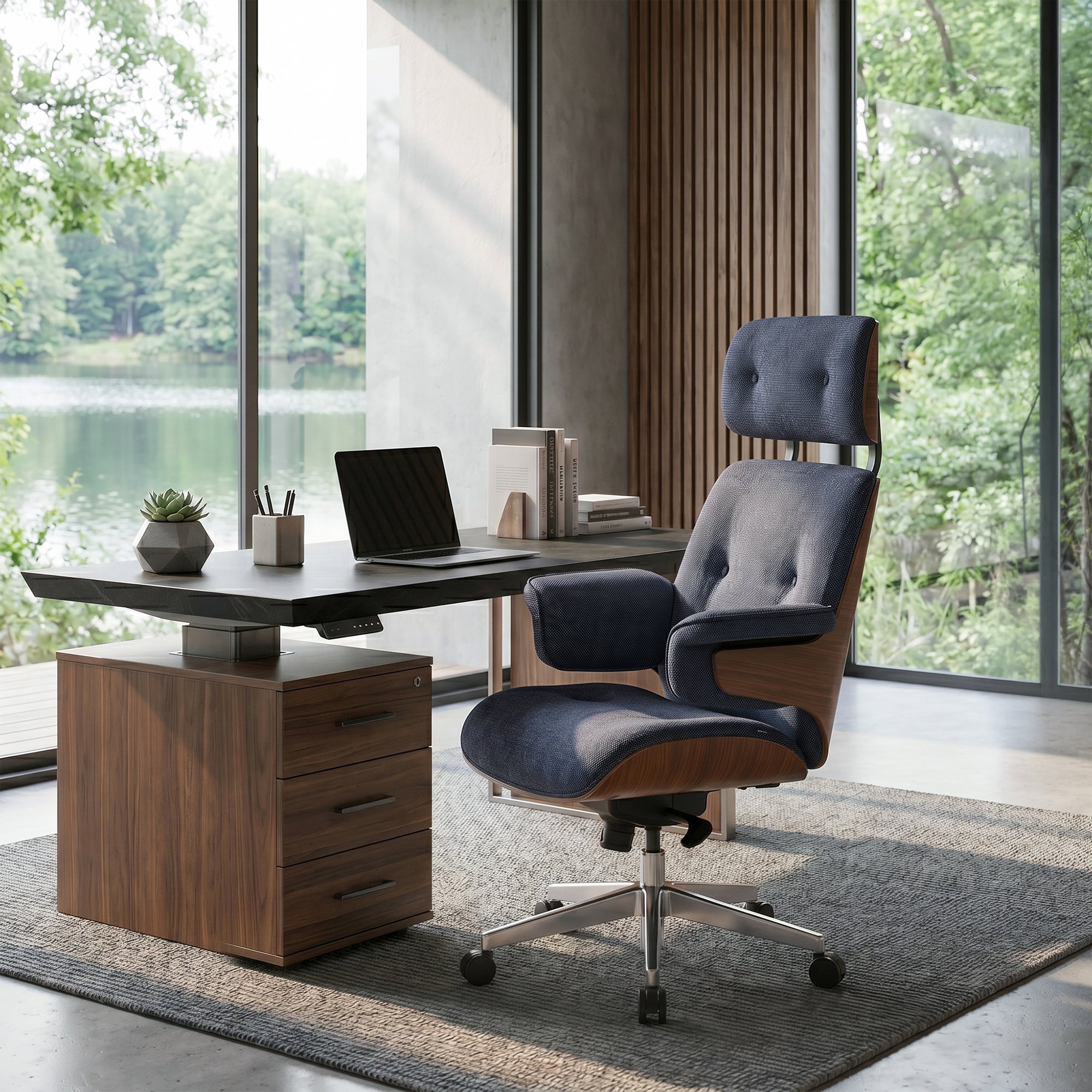 Mathias, Napa Leather Executive Office Chair