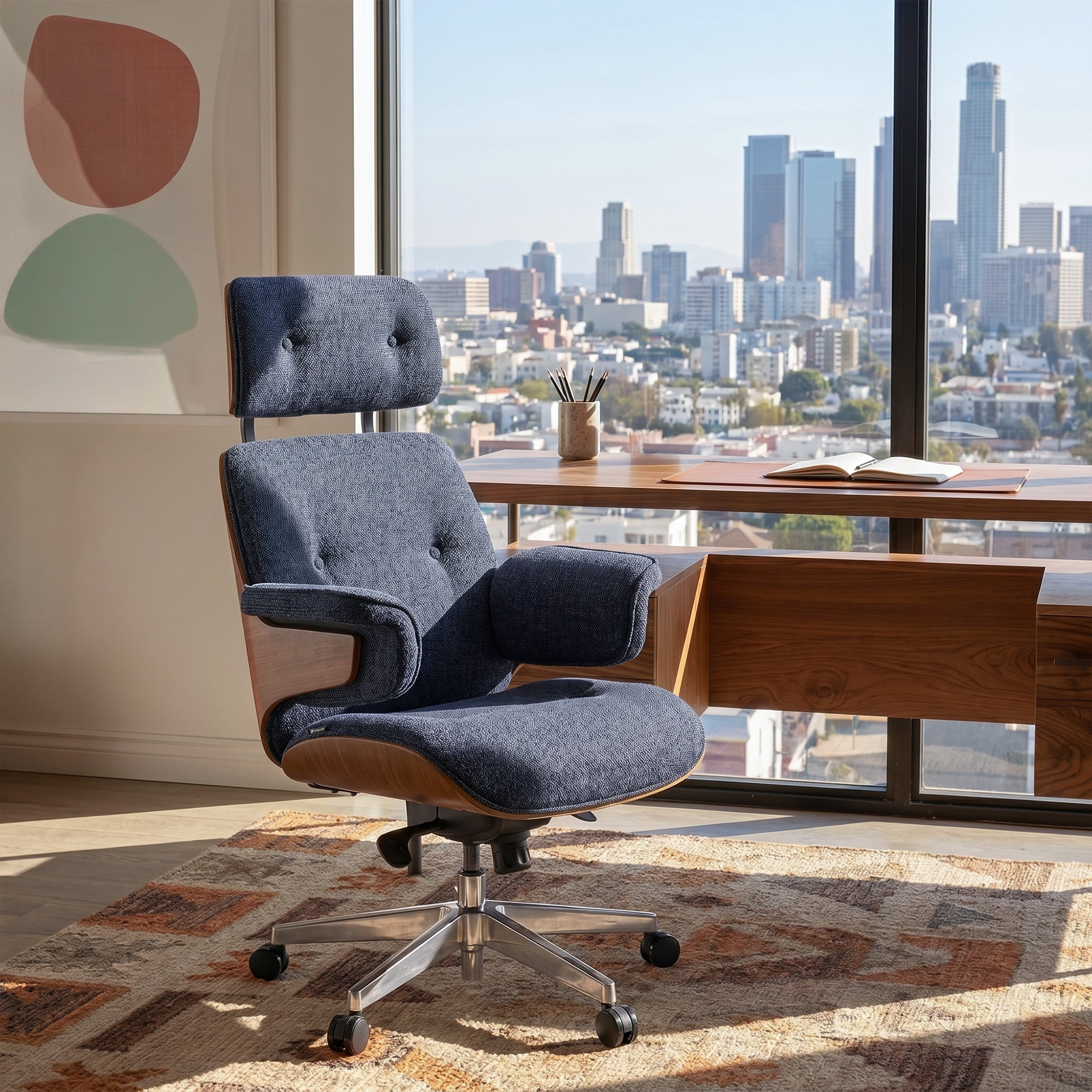 Mathias, Napa Leather Executive Office Chair