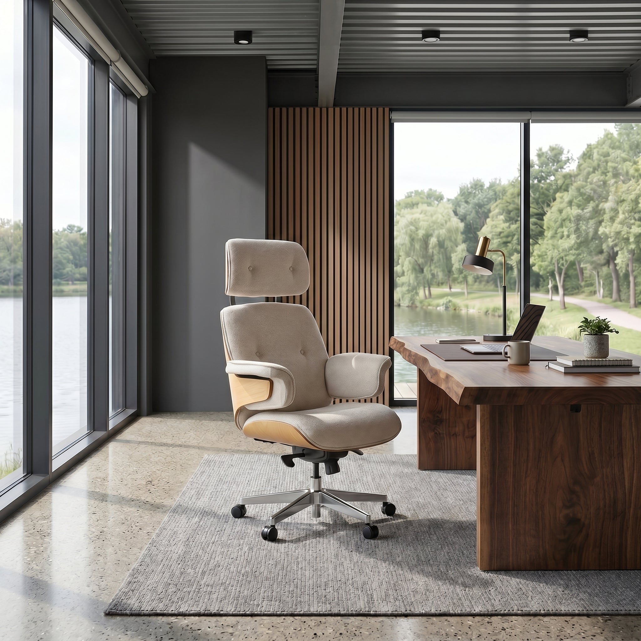 Mathias, Napa Leather Executive Office Chair