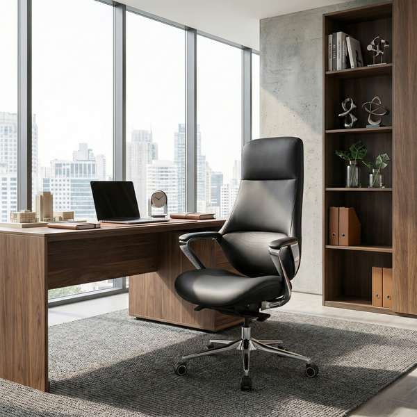 Nox, Genuine Leather Executive Office Chair