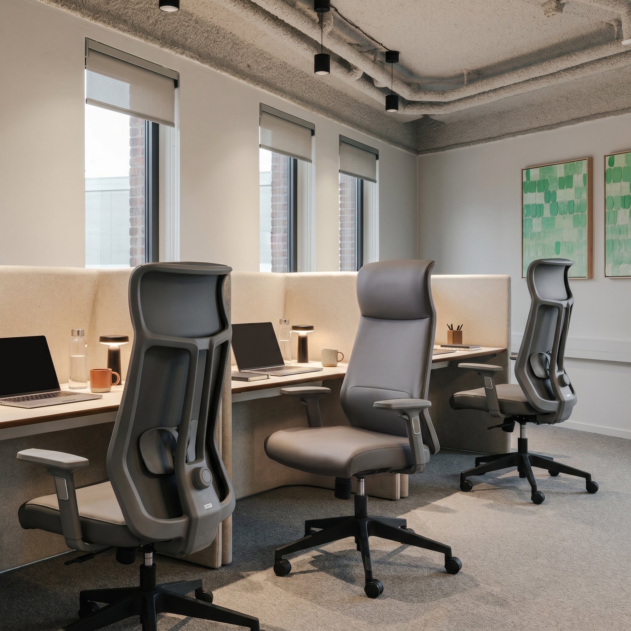 Valen, Microfiber Leather Office Chair