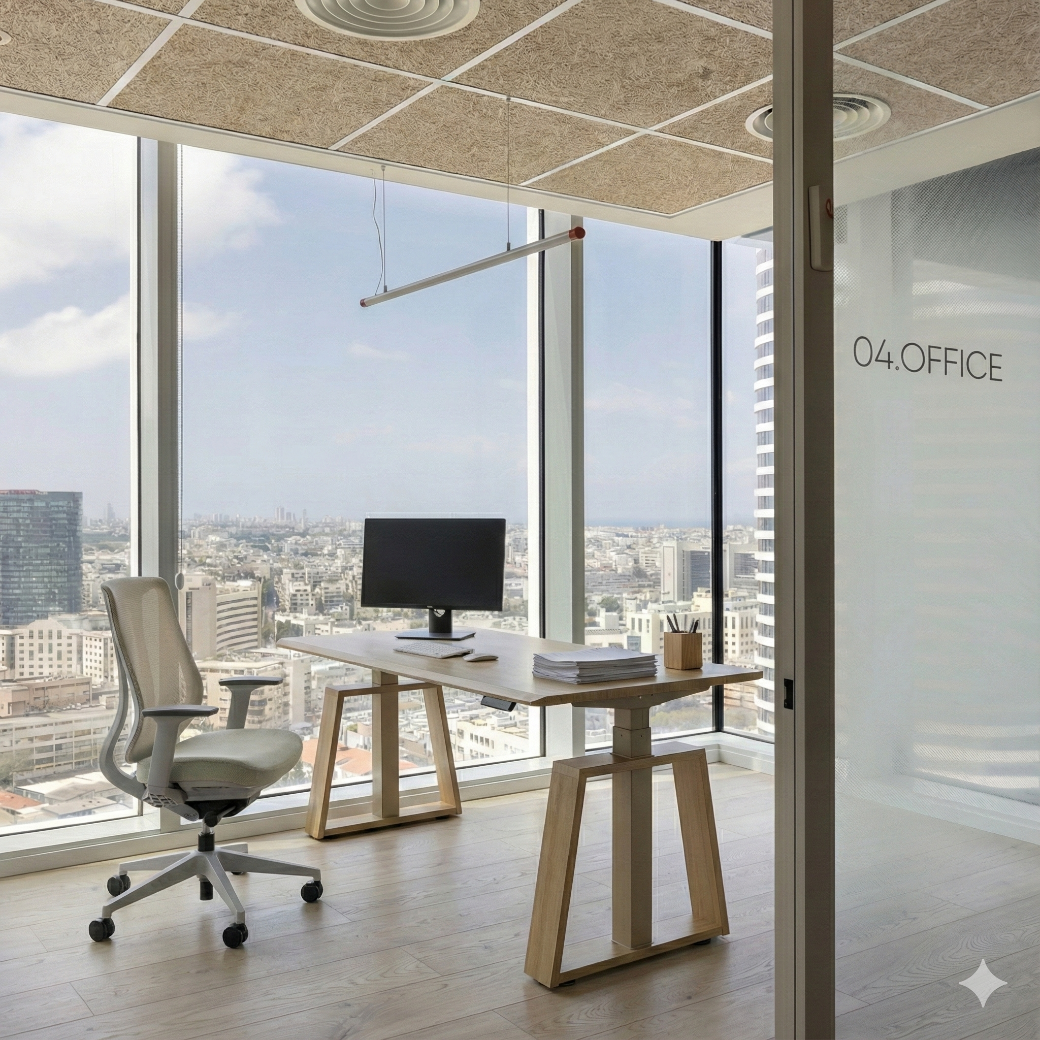 Ark Lite Standing Desk (63"x27")