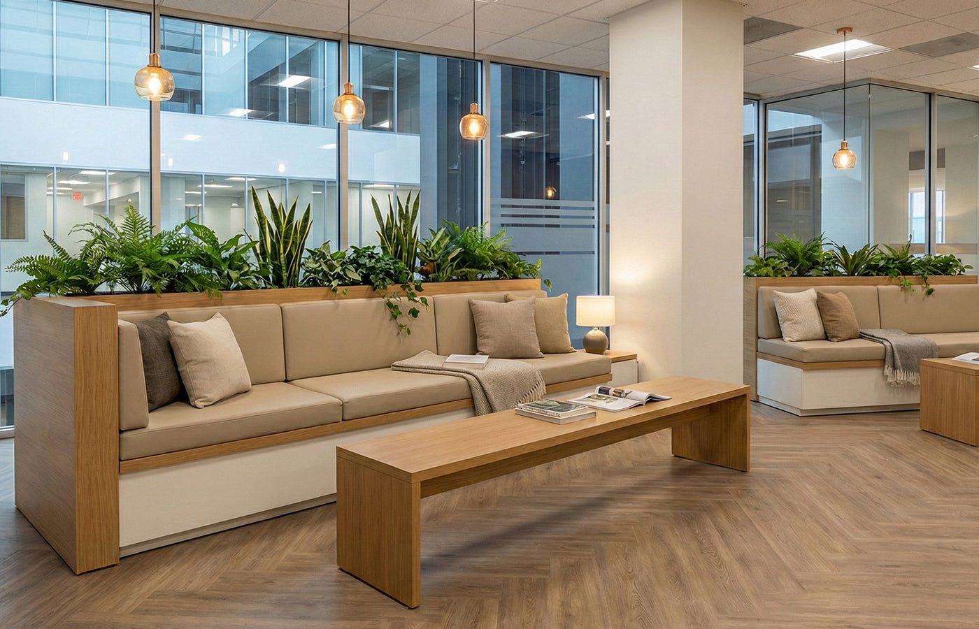 <strong>Open Lounge & Break Room</strong>